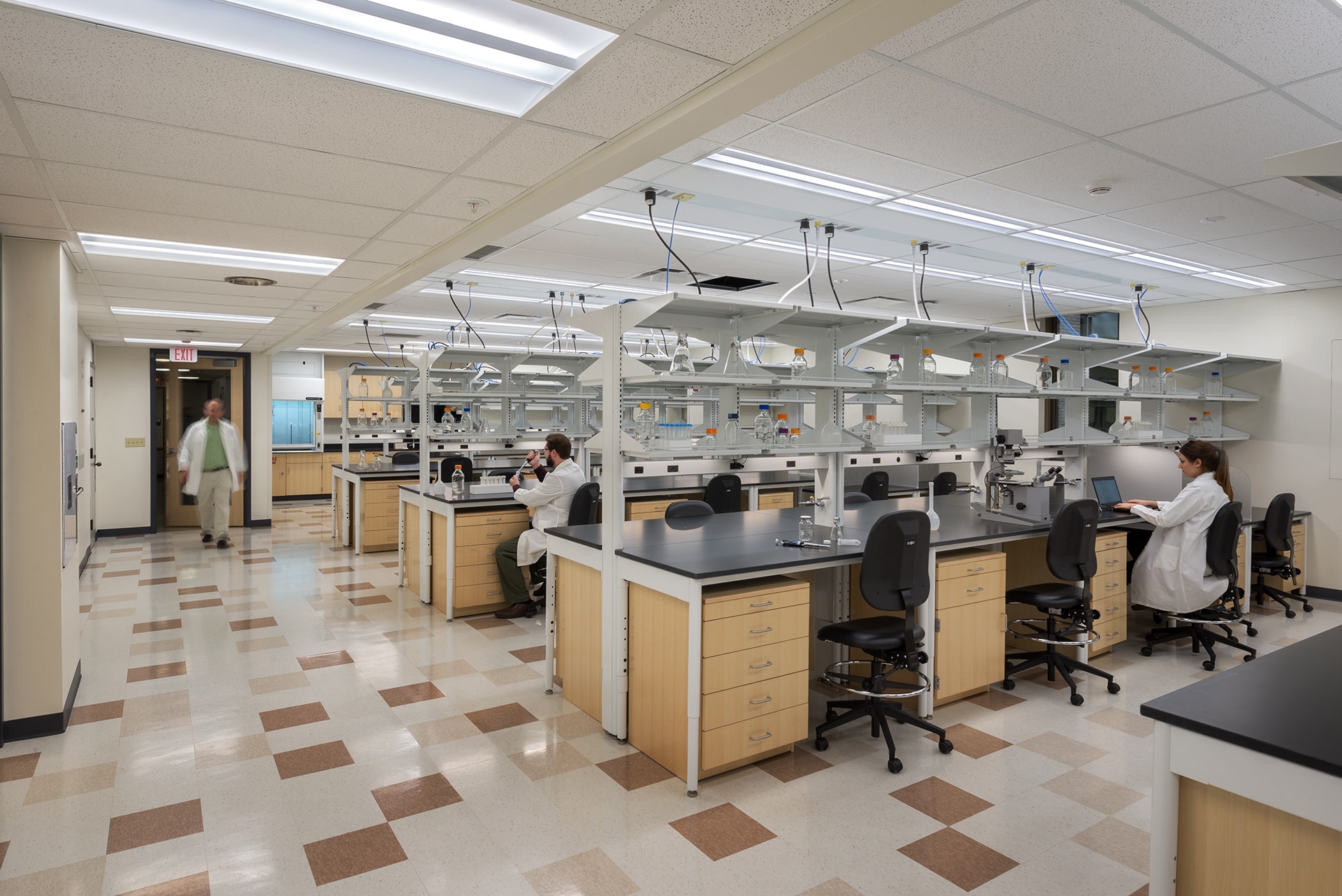washington university school lab designed by trivers architectural firm