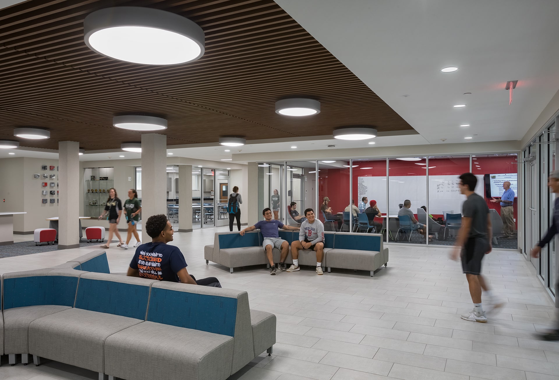 interior of central methodist university science building renovated by trivers architectural firm in st. louis