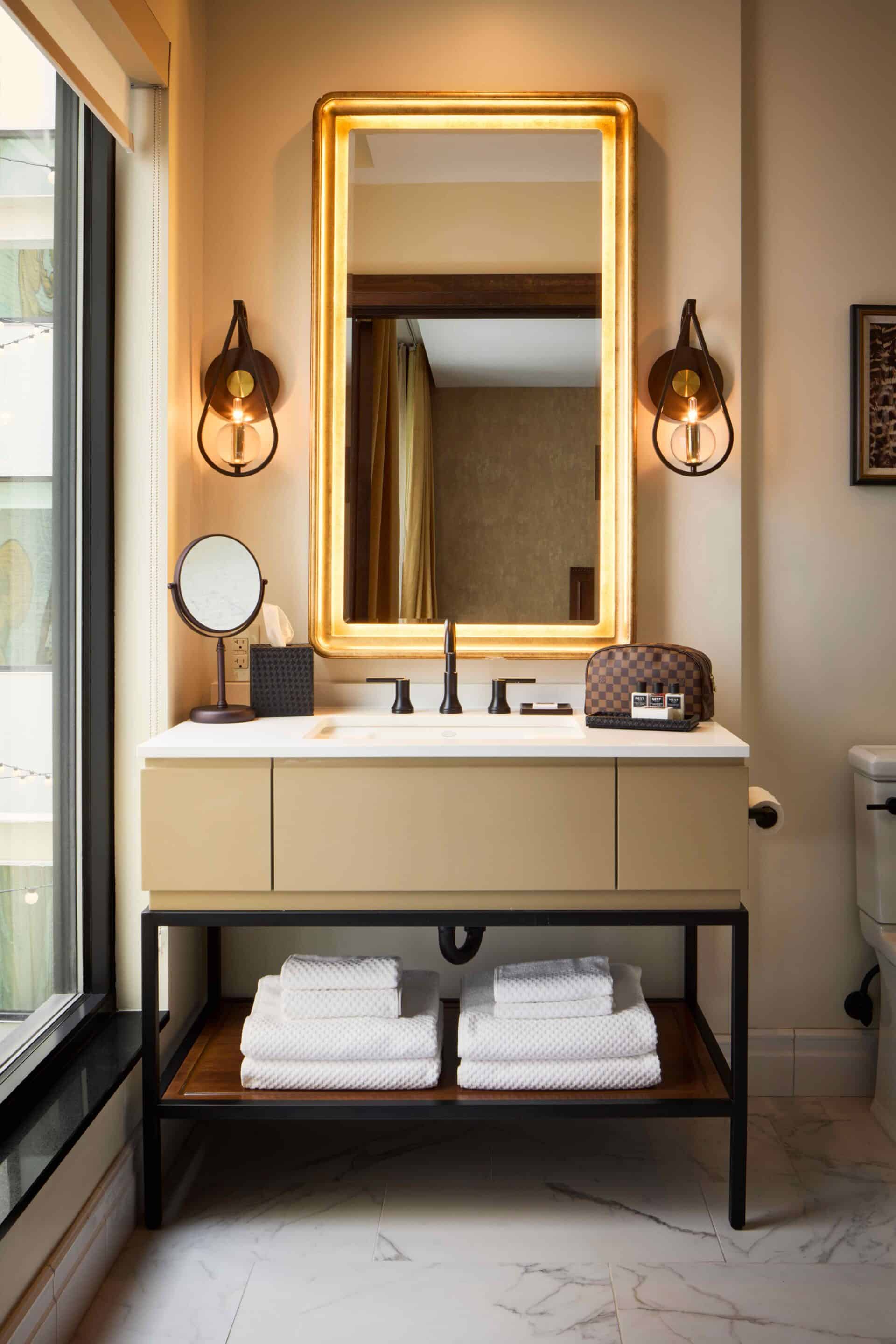 The Peregrine Guest Bathroom Interior Designed by Trivers Architects