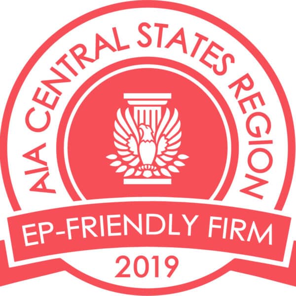 AIA Central States Region EP Friendly Firm 2019 Badge