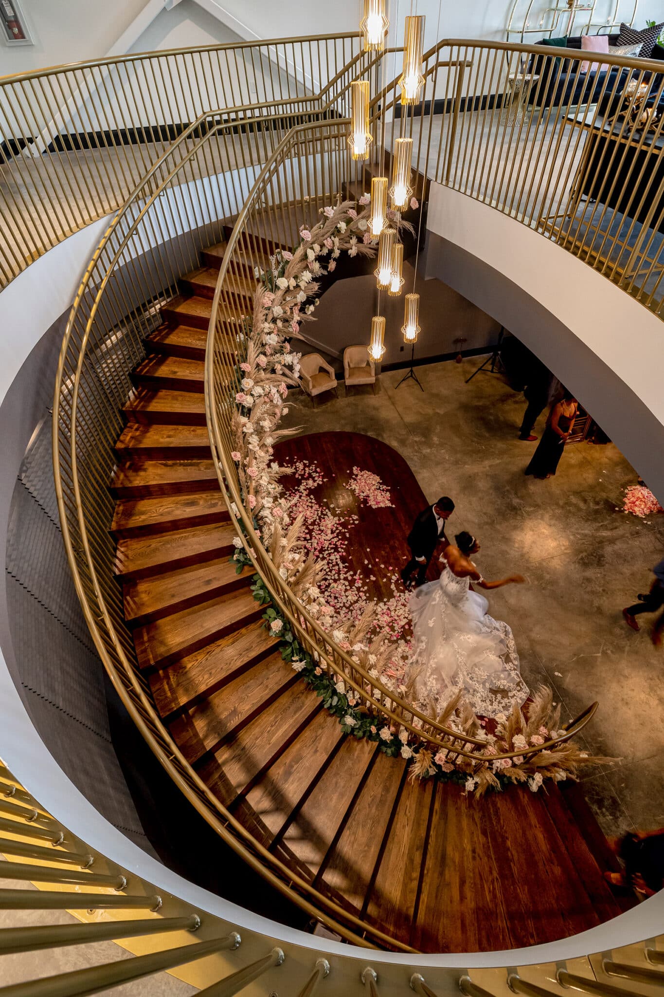 The Dogwood Staircase Designed by Trivers Architectural Firm