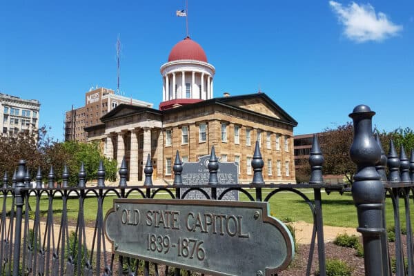 Exterior of Old State MO Capitol Renovation By Trivers Architectural Firm in St. Louis