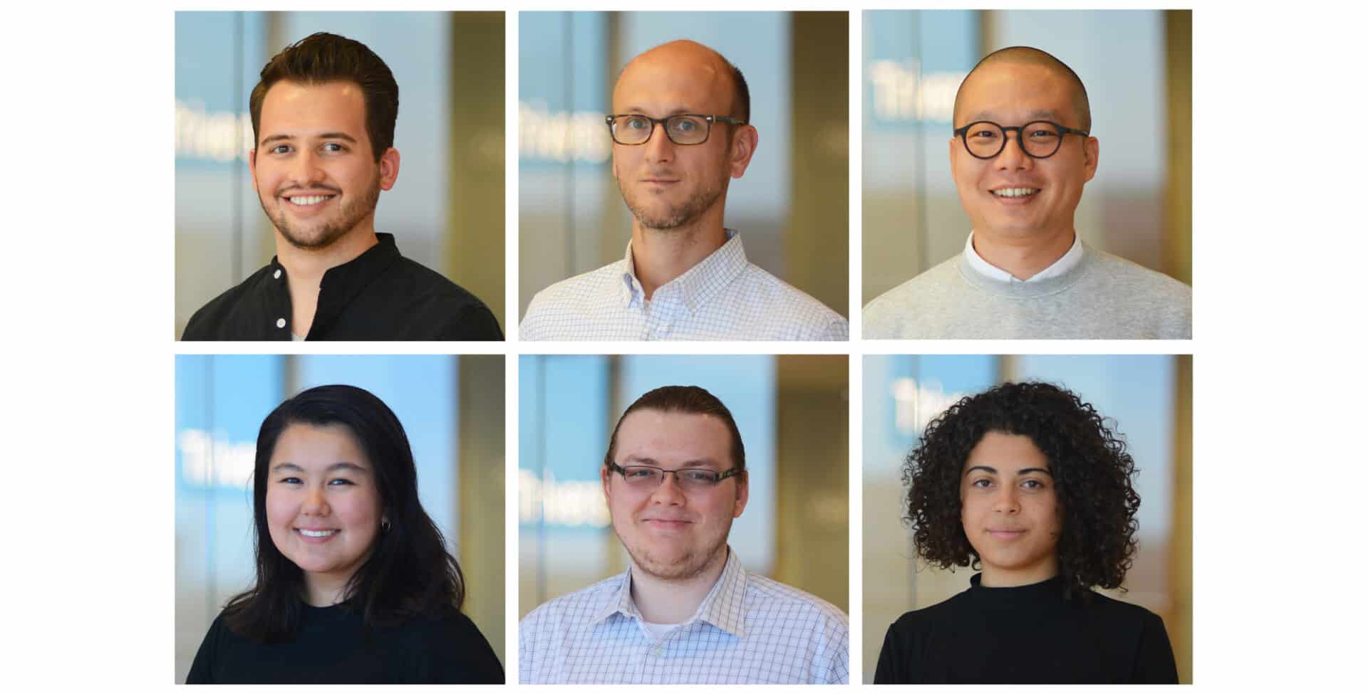 Headshots of New Employees at Trivers Architectural Firm