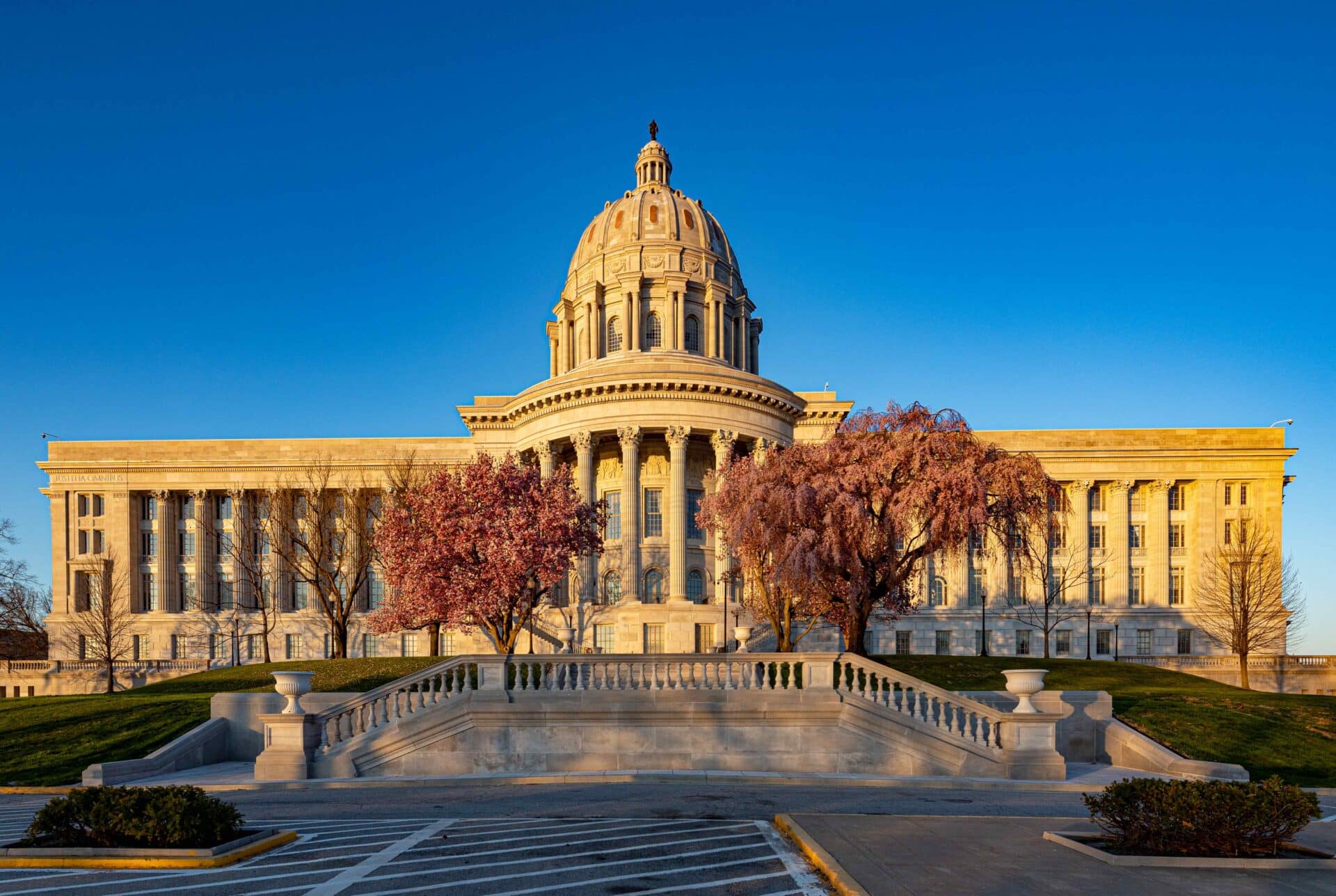 Exterior of the Newly Renovated Missouri Capitol Designed by Trivers Architectural Firm