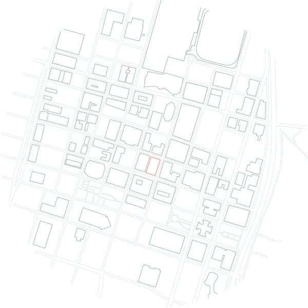 webster university gateway campus site map expansion plans by trivers architectural firm