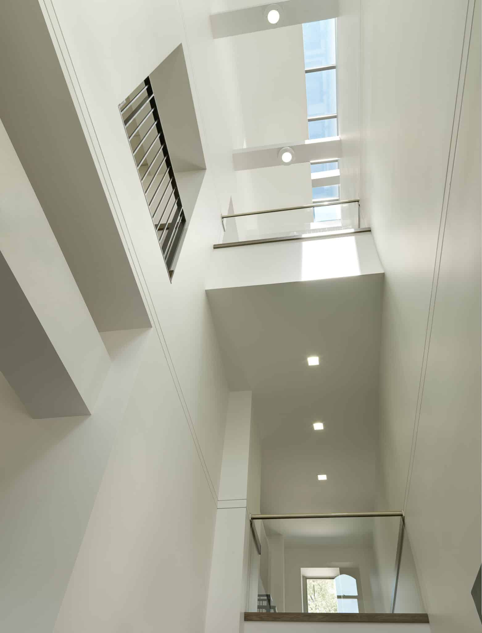 interior of newly renovated washington university umrath hall atrium