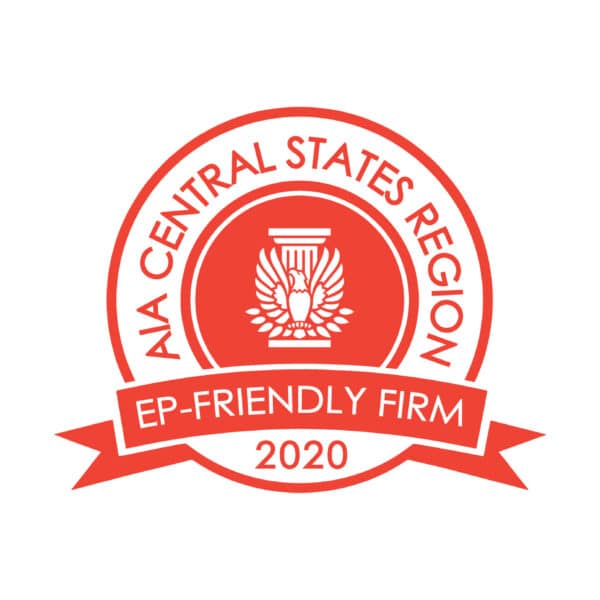 AIA Central States Region EP Friendly Firm 2020 Badge